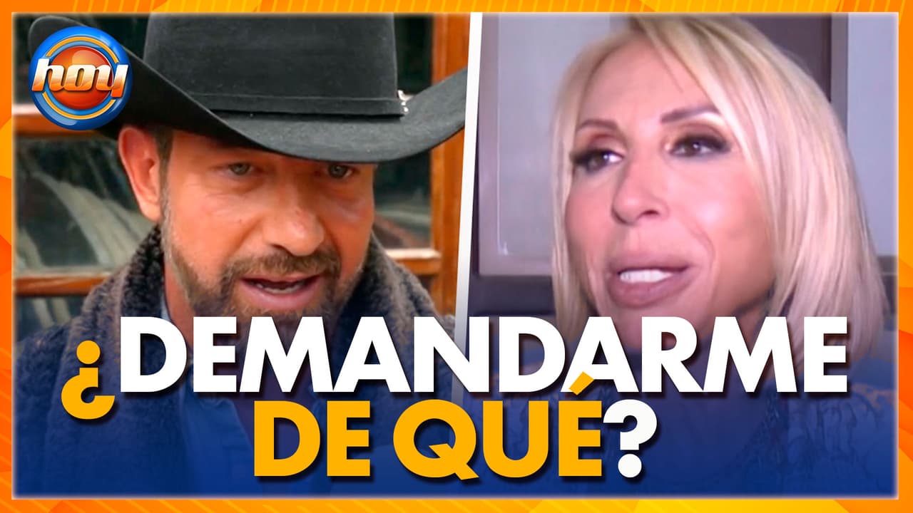 Gabriel Soto se ríe de la supuesta contrademanda de Laura Bozzo