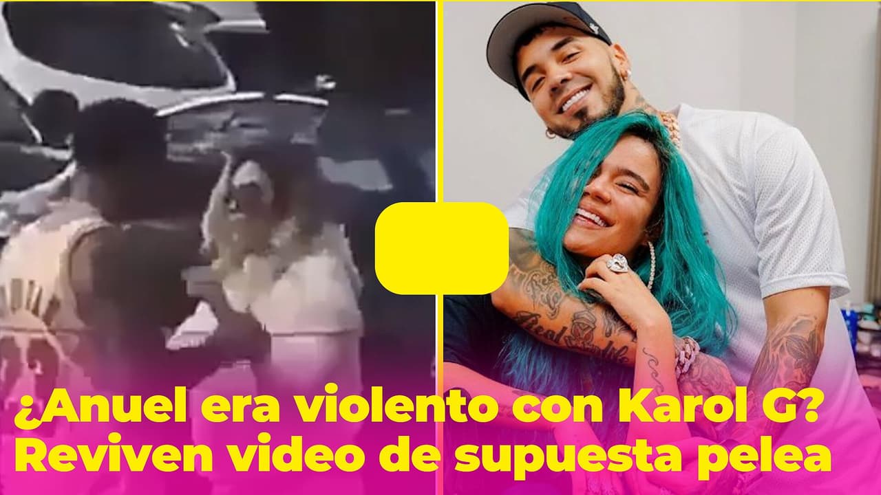 ¿Anuel agredió a Karol G? Reviven video de supuesta fuerte discusión cuando todavía eran pareja