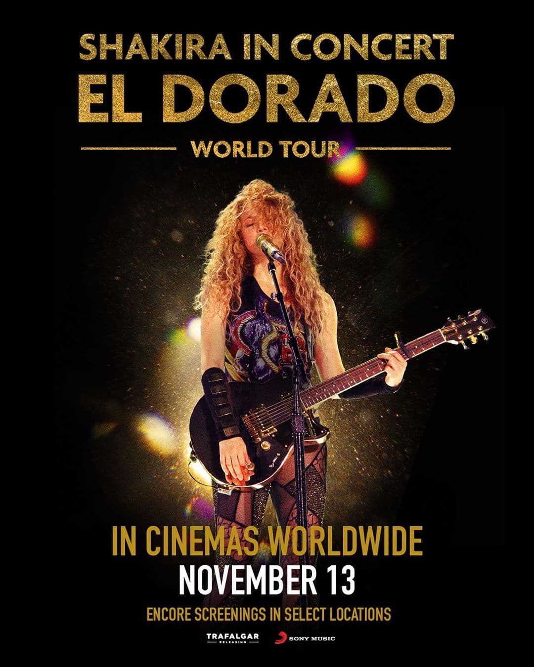 Shakira lanzará documental sobre su gira El Dorado World Tour