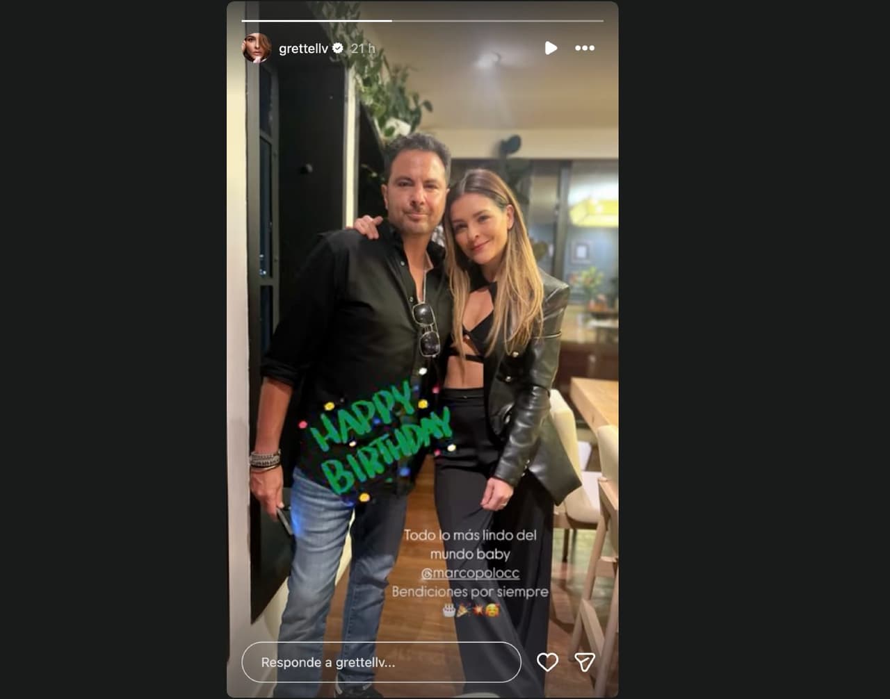 Grettel Valdez, actriz.