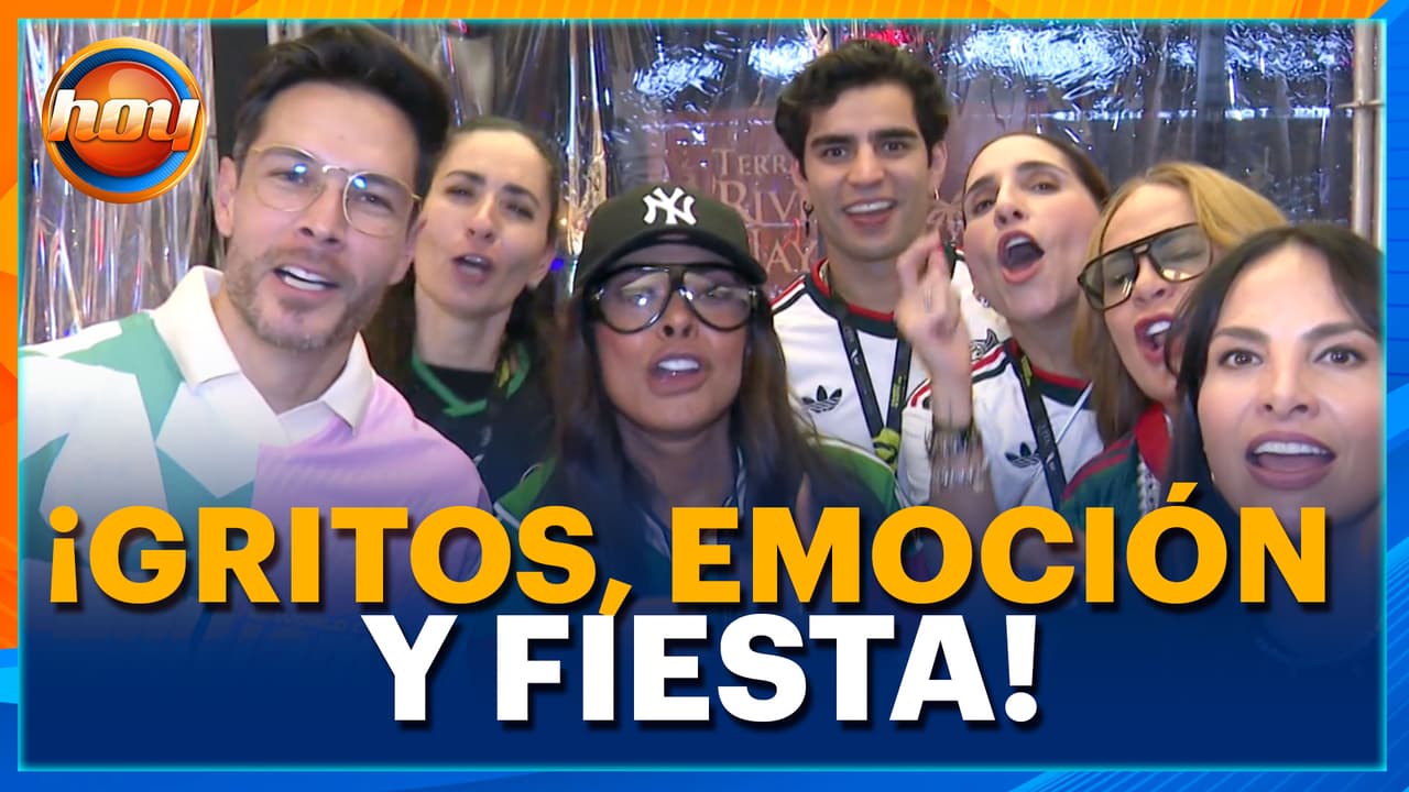 ¡Euforia total! Famosos y aficionados FESTEJAN el triunfo de México ante Chequia