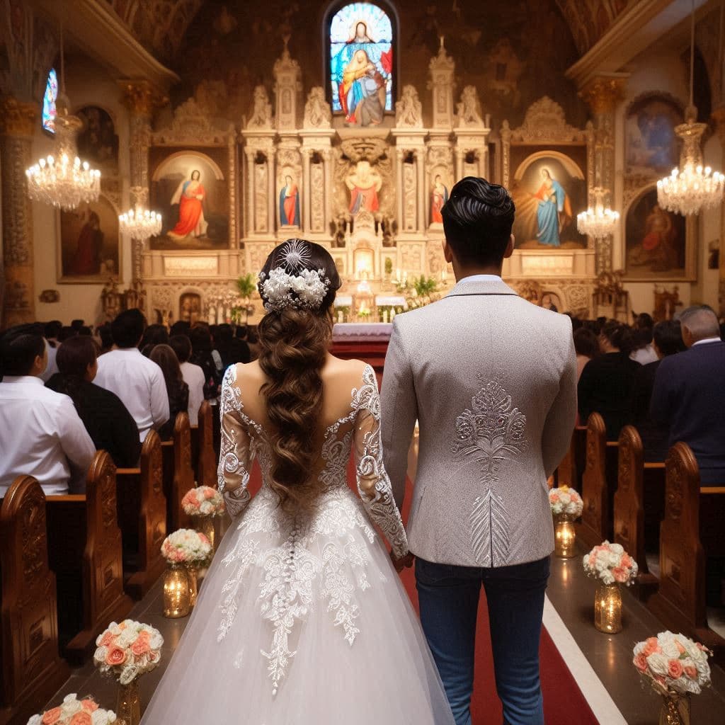 Pareja sorprende a su hija al anunciarle que se casarían