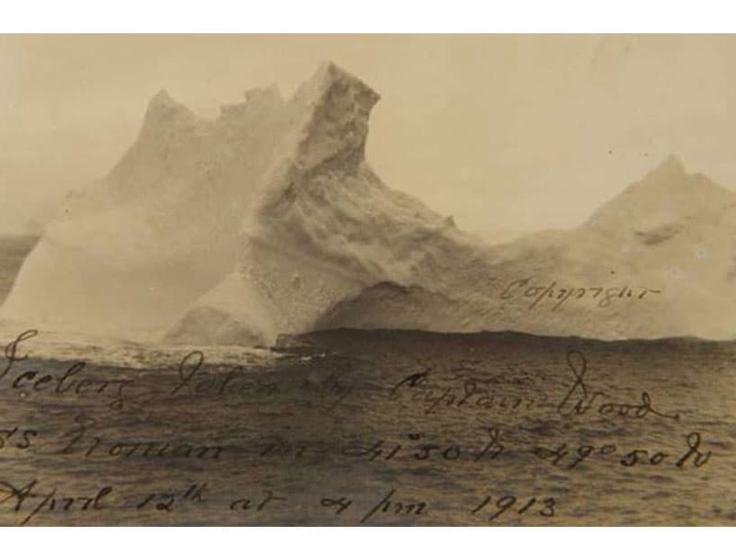 El iceberg que hundió al Titanic