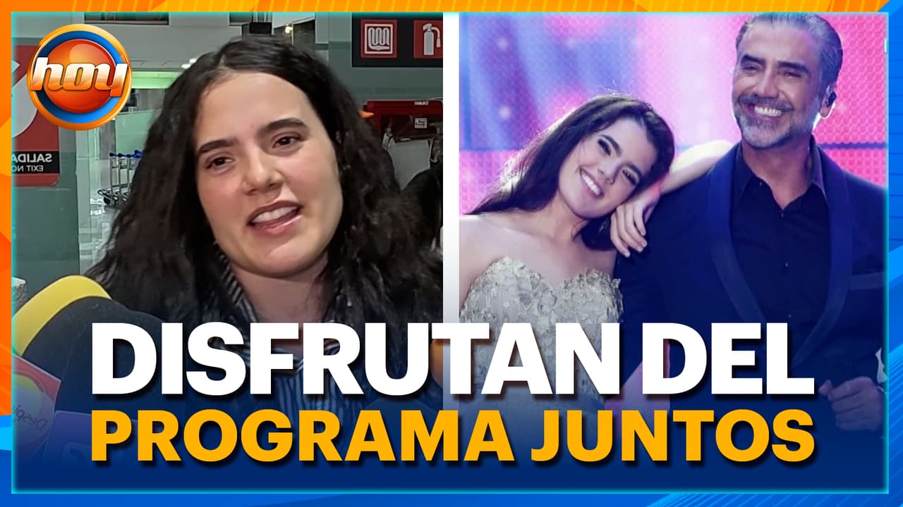 Camila Fernández comparte el orgullo que su papá siente al verla en 'Juego de Voces'