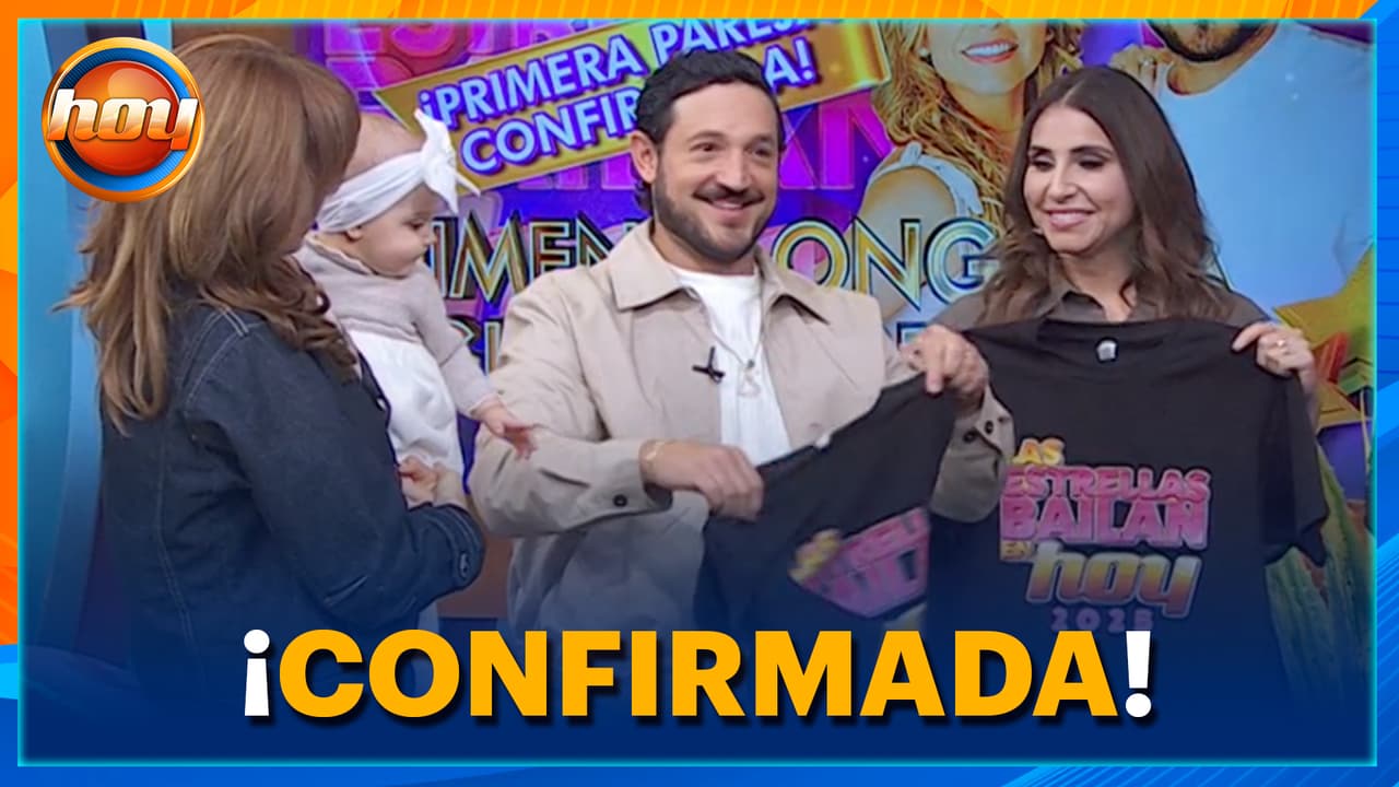 Jimena Longoria y Gualy son la primera pareja revelada de 'Las Estrellas Bailan en Hoy'