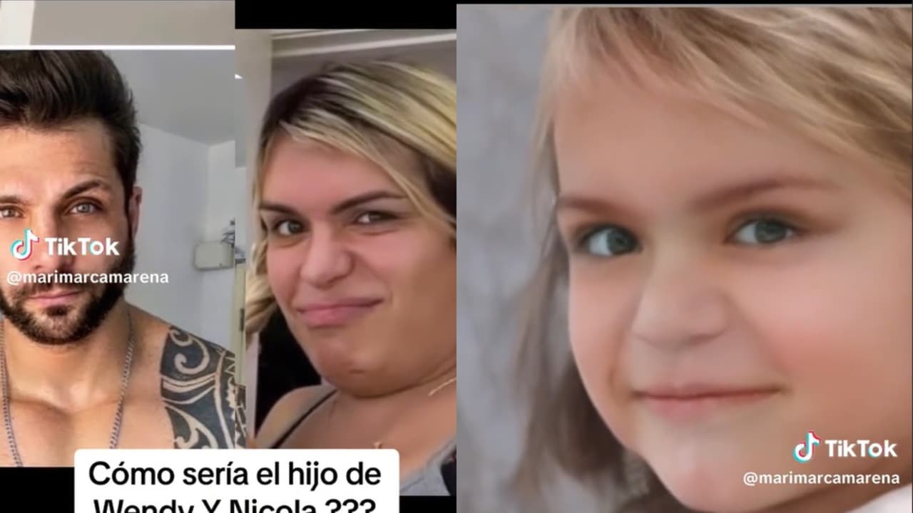 "Hijo" de Wendy y Nicola, según la Inteligencia Artificial.