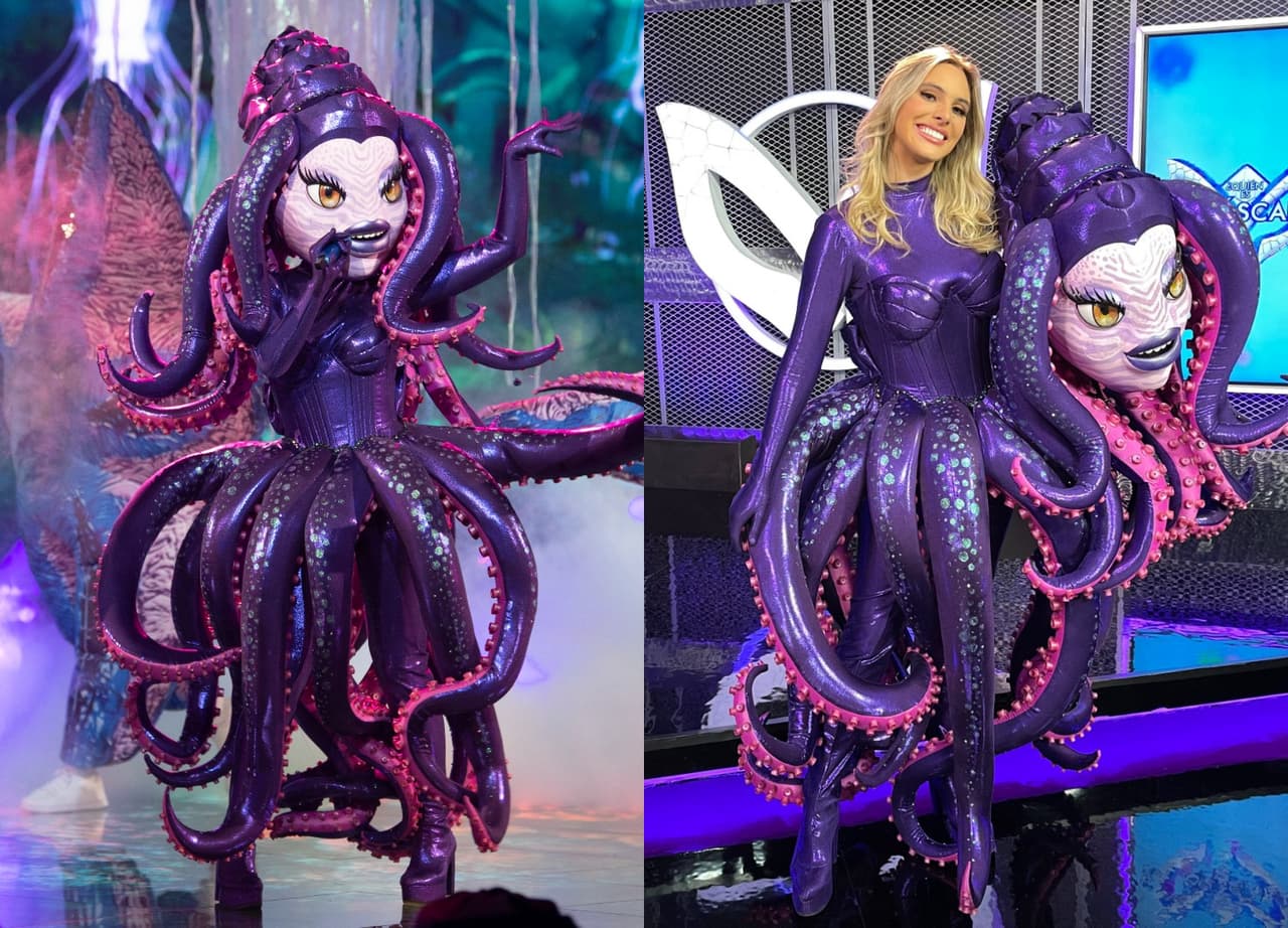 El primer personaje en ser descubierto fue Pulpo, dejando al descubierto a la influencer y cantante Lele Pons.