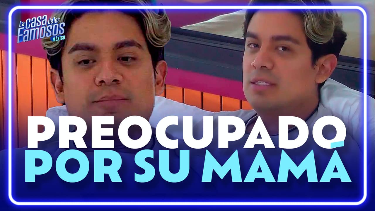 Ricardo dice que se detiene de hacer muchas cosas para no preocupar a su mamá