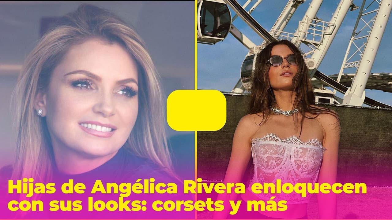 Hijas de Angélica Rivera enloquecen las redes con sus looks en Coachella: corsets, cadenas y más
