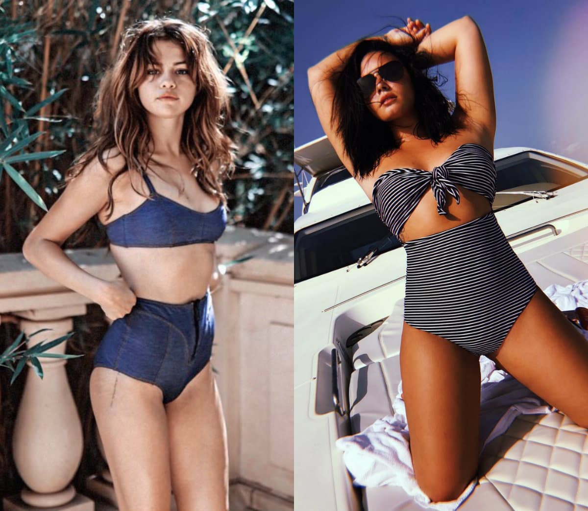 Selena Gomez y Demi Lovato se enfrentan en una candente guerra de bikinis, que promete sacar chispas