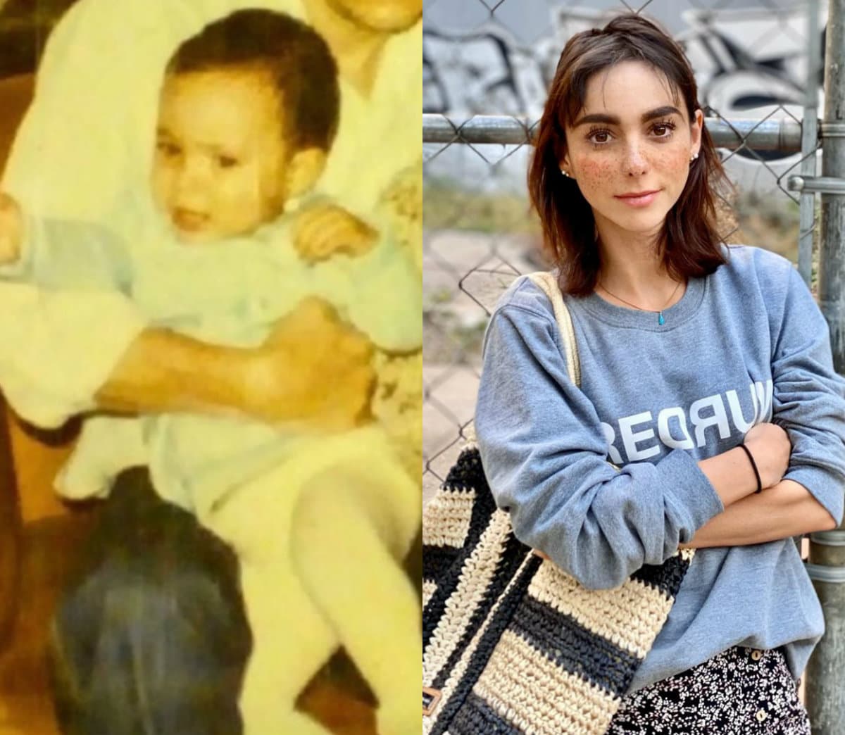 Natalia Téllez compartió una foto de cuando era bebé y precisó: 'Alguien que me diga quién era el problema en la familia'. La publicación provocó las risas de sus seguidores y su novio Gonzalo Vega hizo énfasis en la cara de su suegro: 'Don Memo'. 
<br>