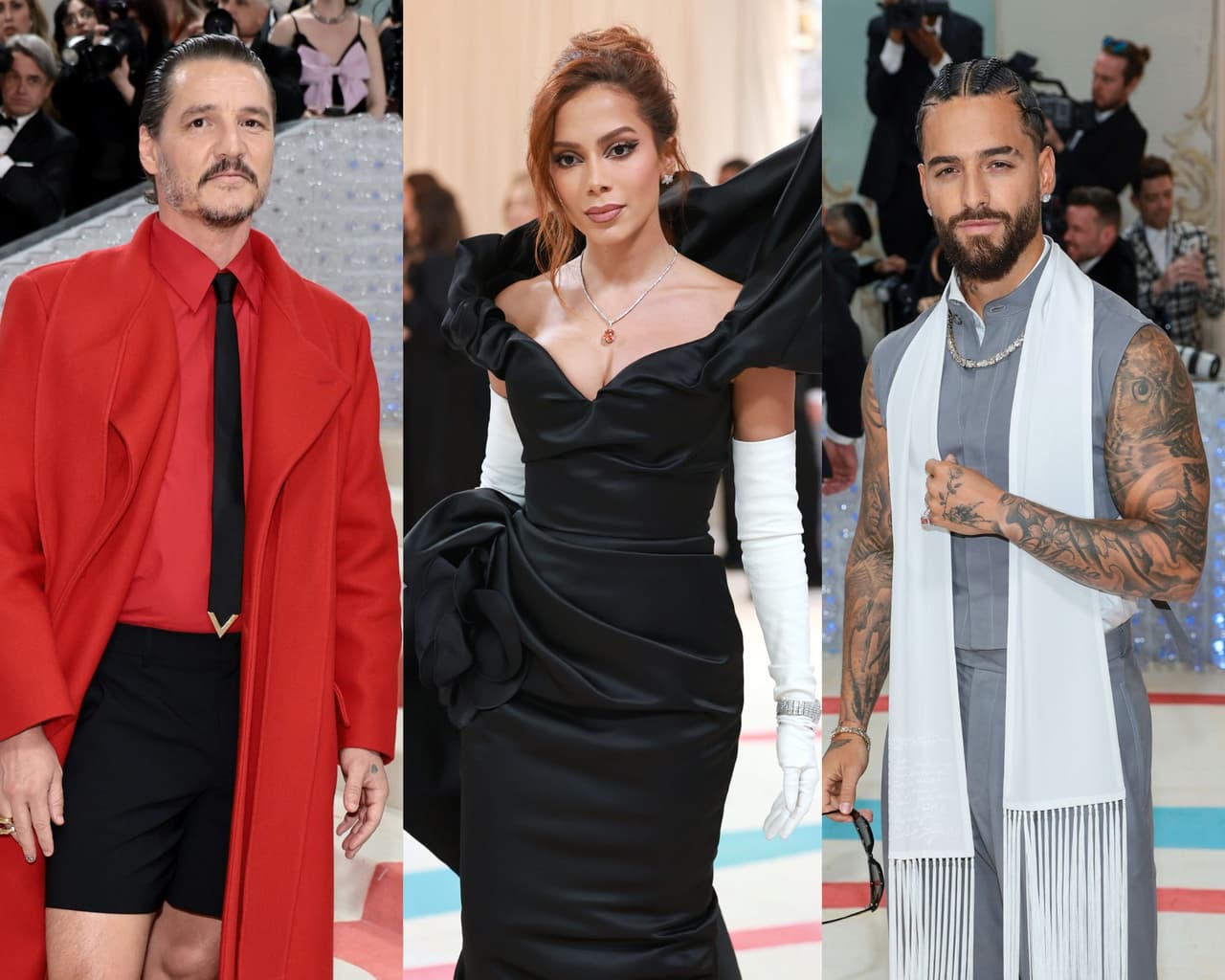 Pedro Pascal, Maluma, Anitta y más latinos pisaron fuerte en la Met Gala 2023
