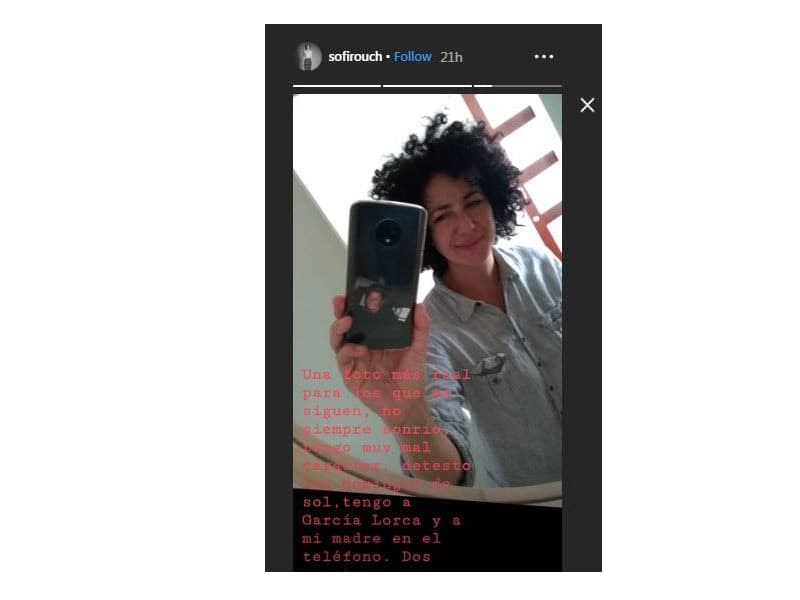 El último mensaje en Instagram de la actriz peruana Sofía Rocha antes de su muerte