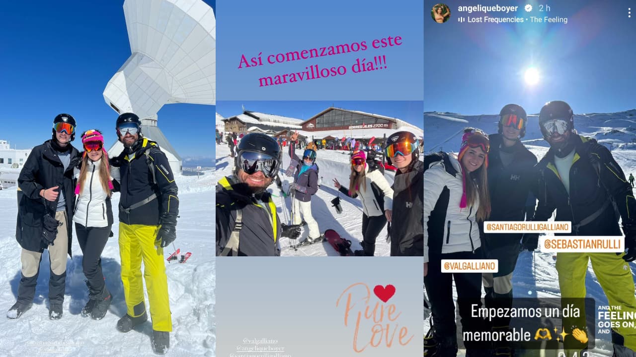 Angelique Boyer reaccionó al reencuentro de Sebastián Rulli y la hija de su exesposa