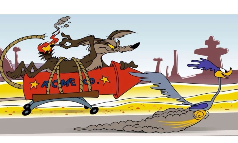 Wile E. Coyote y El correcaminos fueron creados a finales de la década de los 40