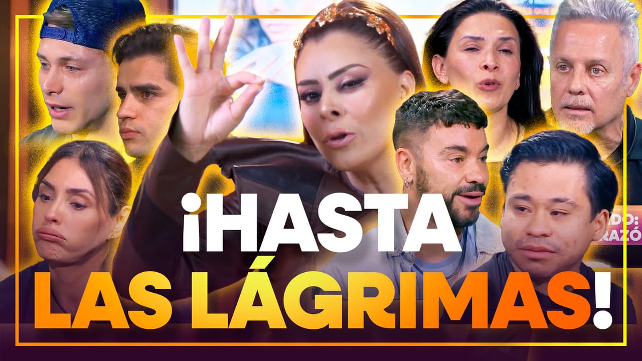 Los habitantes entran en un momento de lágrimas y vulnerabilidad al recordar momentos rudos de su vida