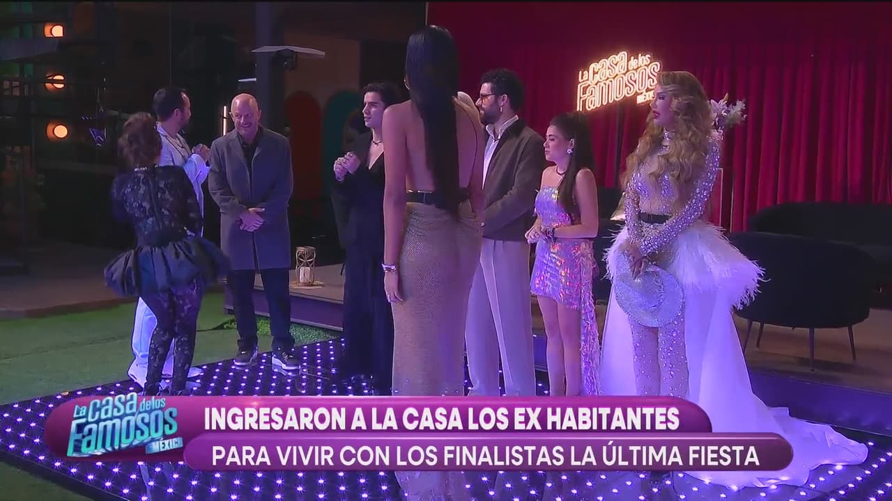 Exhabitantes entran a La Casa de Los Famosos México 2025 y esta es la reacción de los finalistas