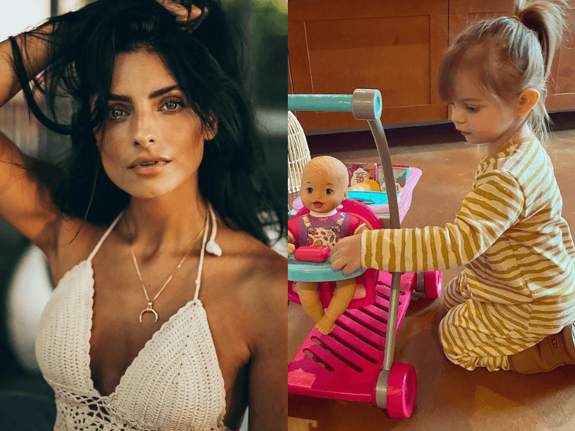 Aislinn Derbez muestra lujosa habitación de Kailani: con alberca de pelotas y estrellas en la pared