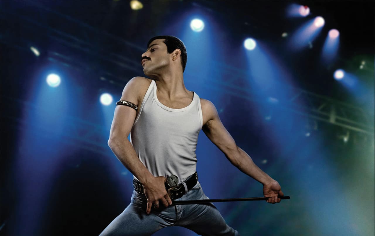 El actor Rami Malek interpreta a Freddie Mercury en este filme