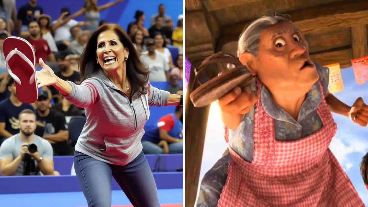 Escuela mexicana crea concurso para probar las habilidades de las mamás con 'la chancla voladora'