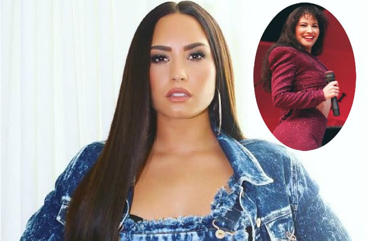 ¡Demi Lovato desata suspiros con disfraz de Selena Quintanilla!