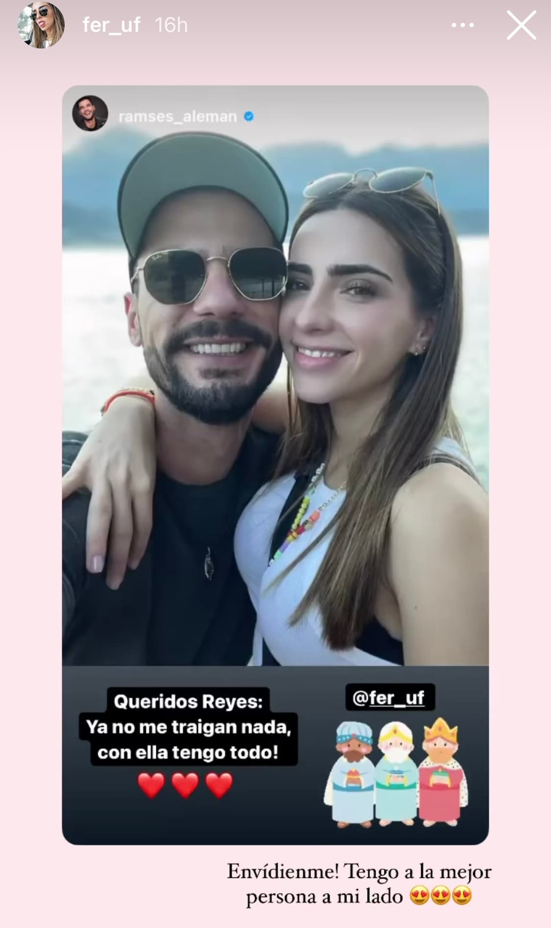 Ramsés Alemán y Fernanda Urdapilleta.