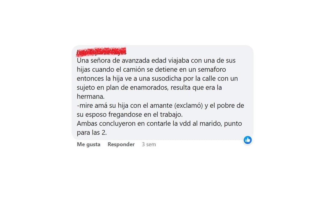 Infidelidad.