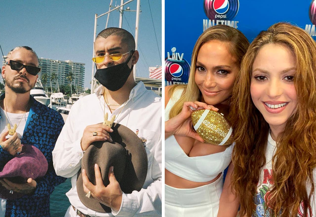 Según reportes, J Balvin y Bad Bunny se presentarían en el medio tiempo del Super Bowl