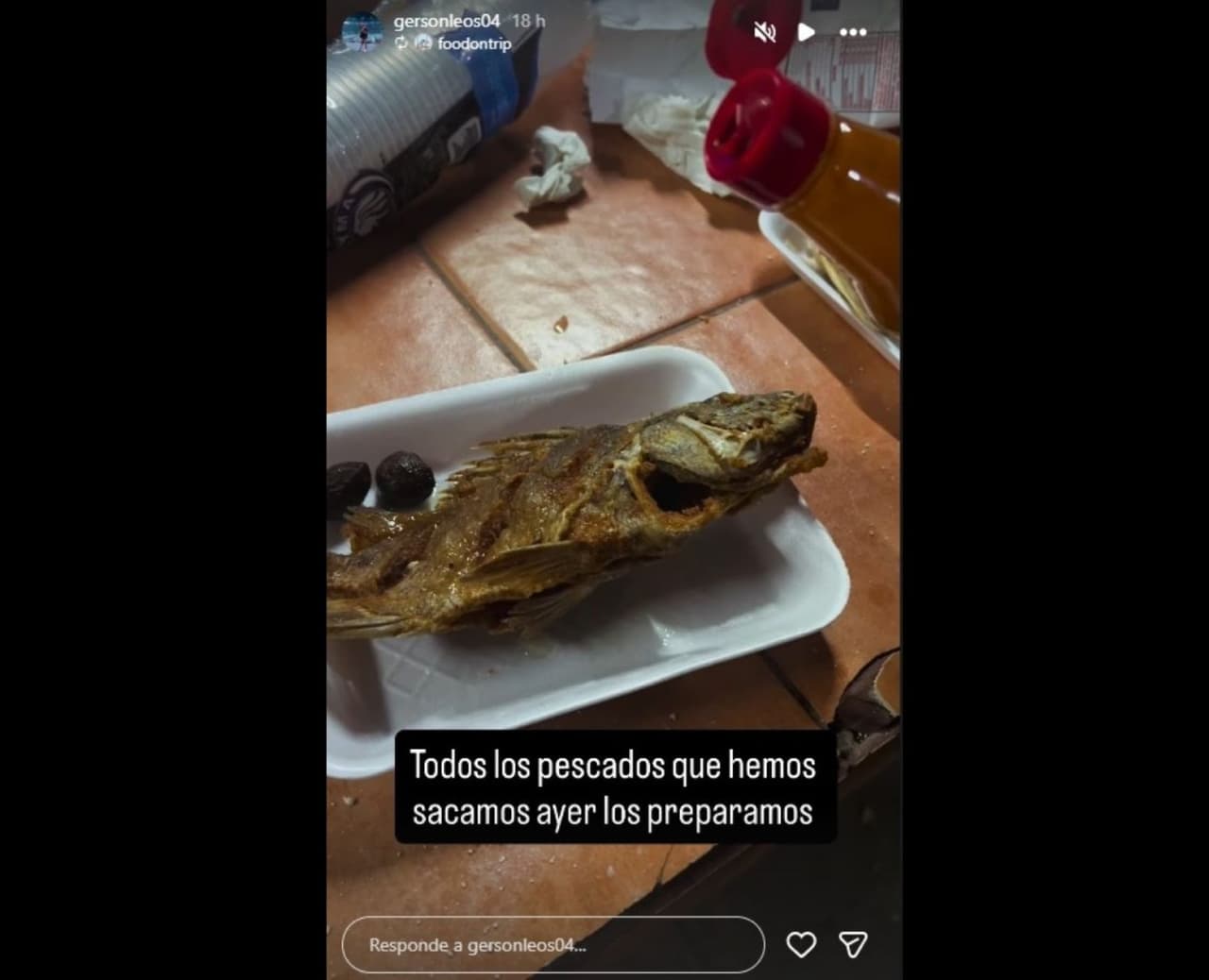 Gerson Leos, mensaje.