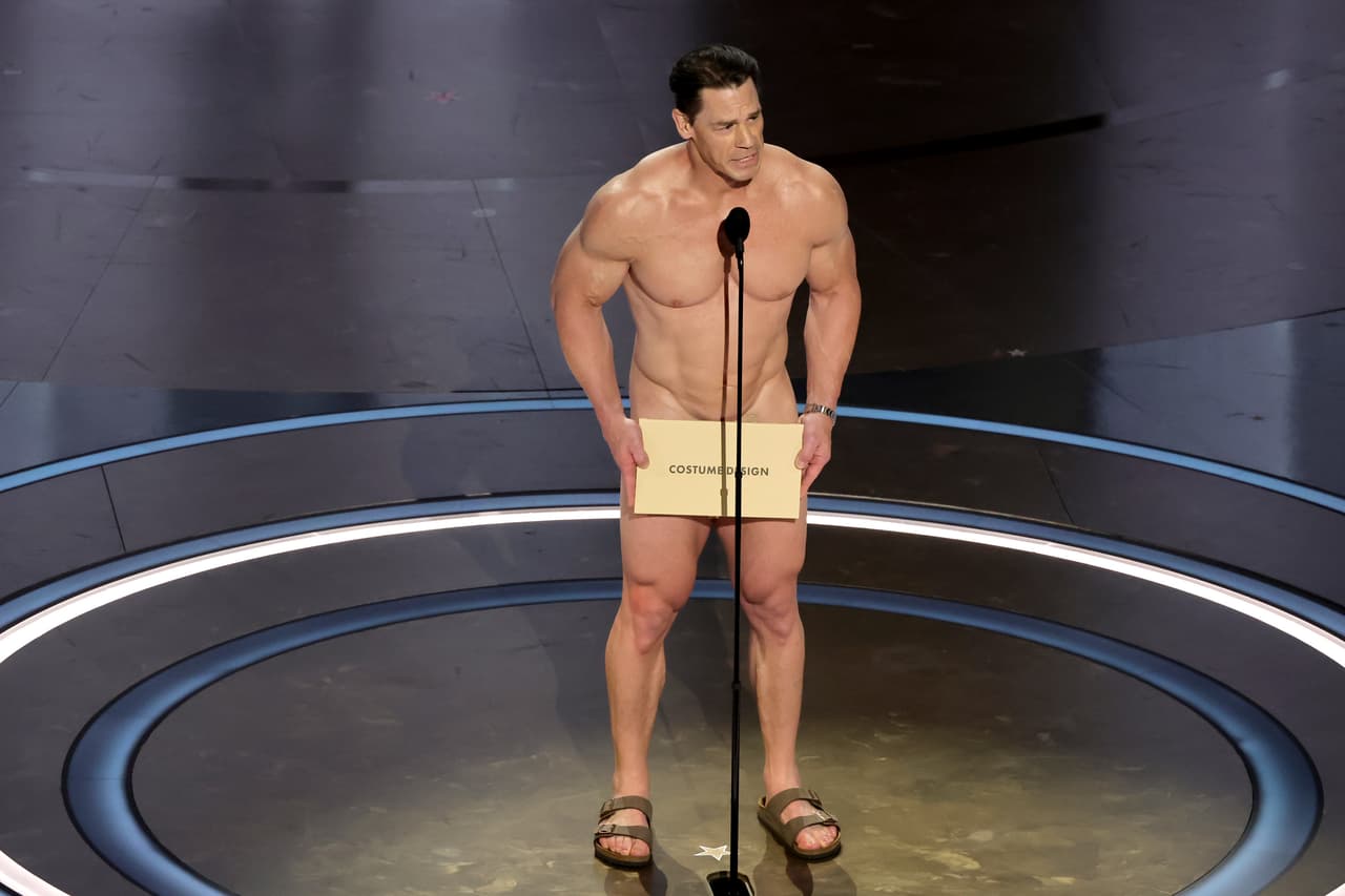 John Cena en los Premios Oscar 2024.