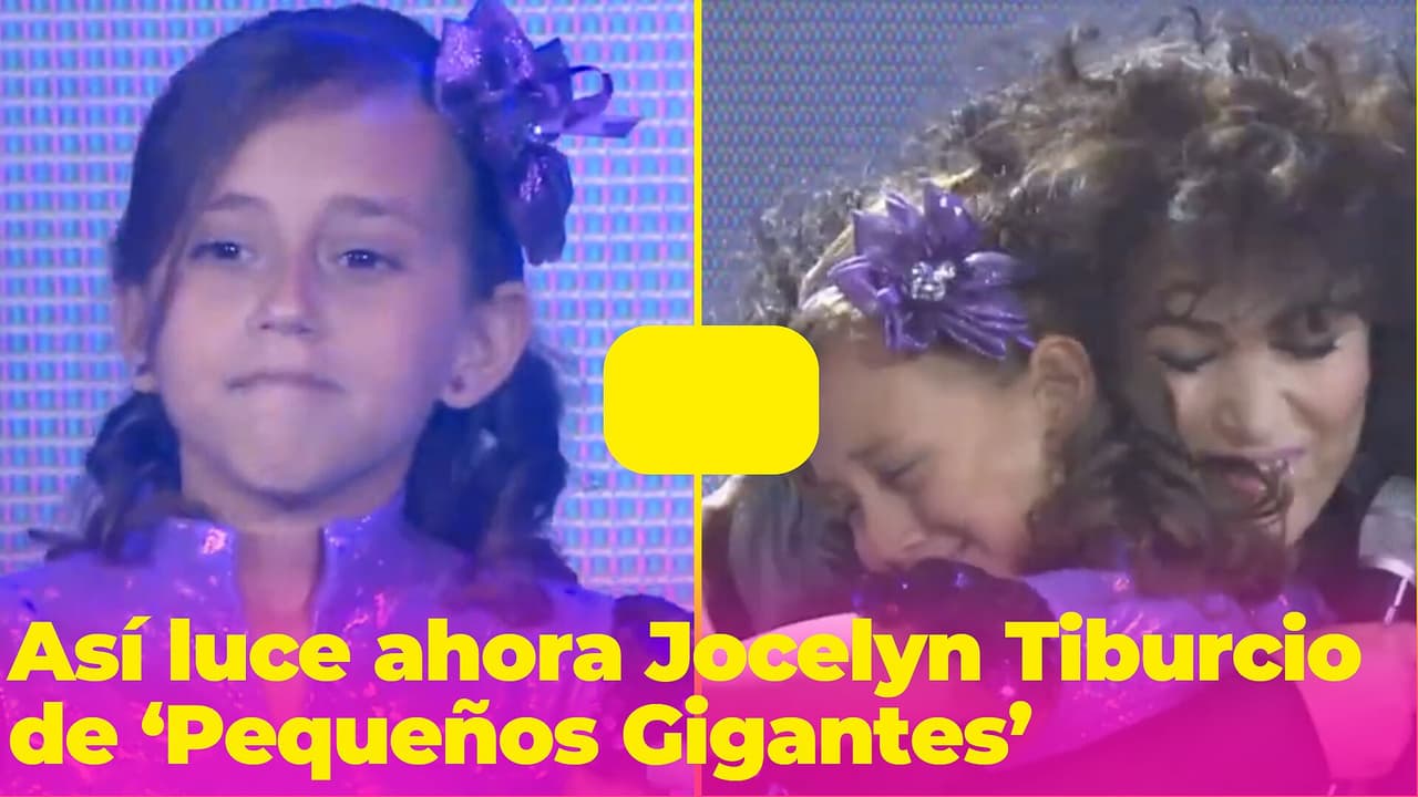 Reaparece Jocelyn Tiburcio de 'Pequeños Gigantes': está alejada de la fama y a esto se dedica