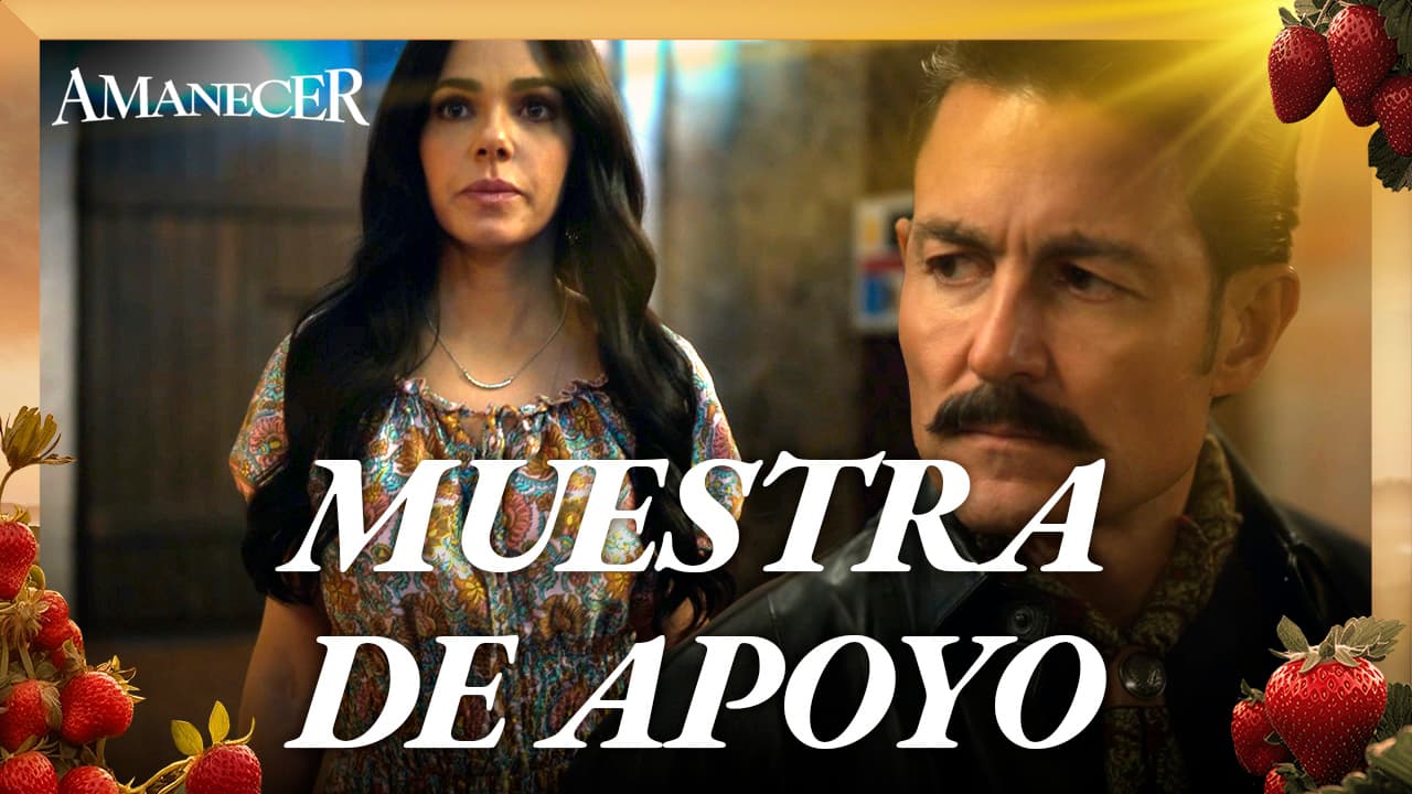 Alba le demuestra su apoyo a Leonel