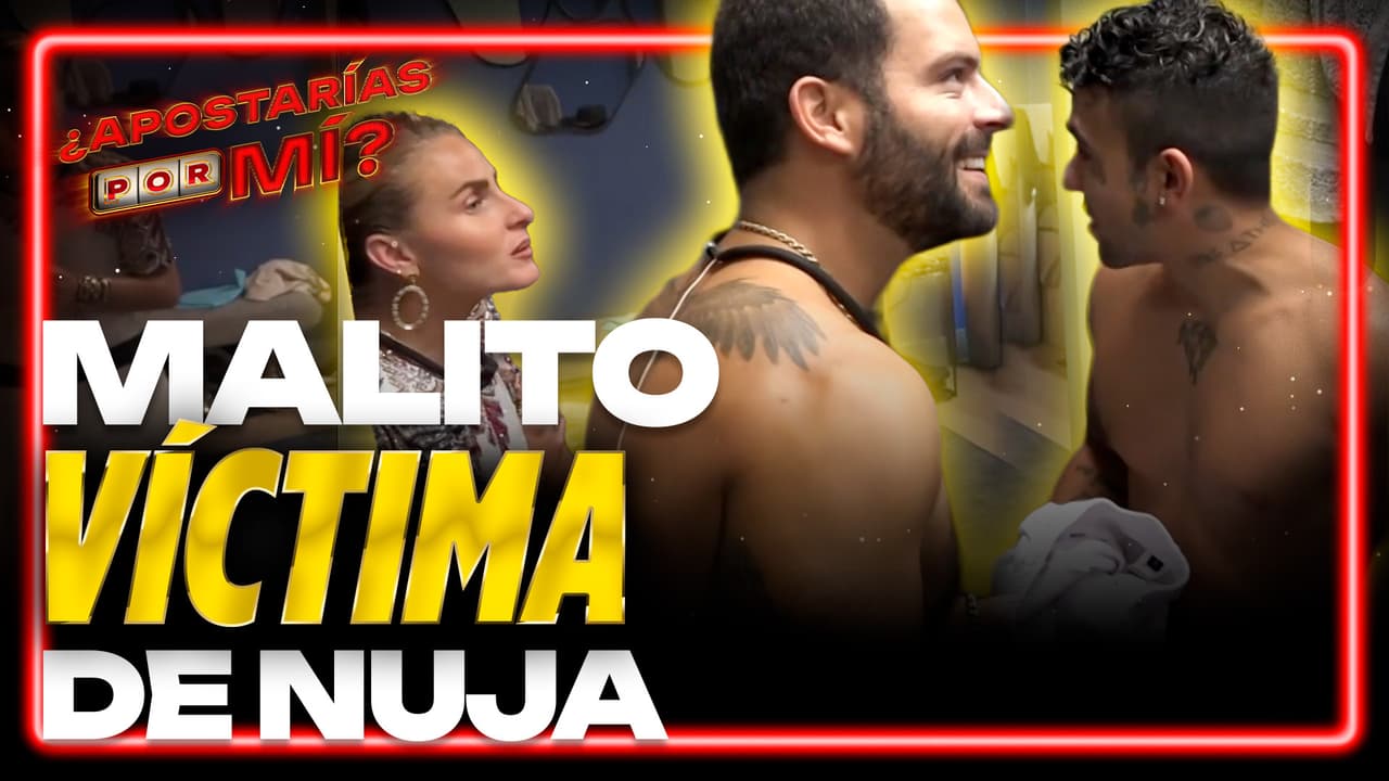 El Malito cayó en la broma de Nuja y su reacción desató carcajadas