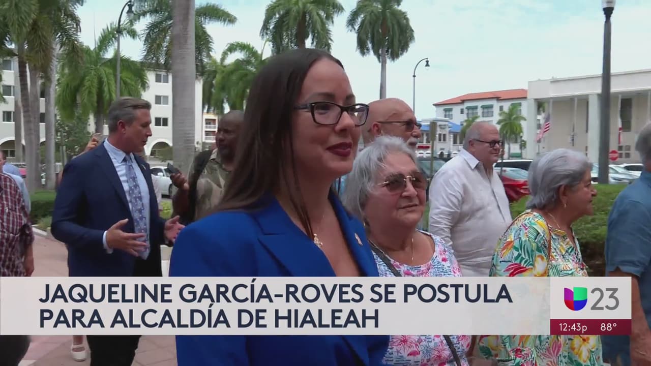 Jacqueline García Roves se postula para alcaldía de Hialeah