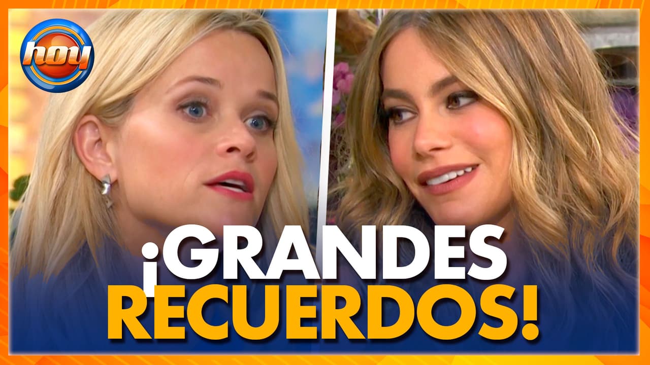 Reese Witherspoon y Sofía Vergara deslumbran en su visita a HOY
