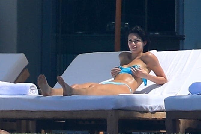 Kendall Jenner está descansando de lo lindo en Puerto Vallarta, México.