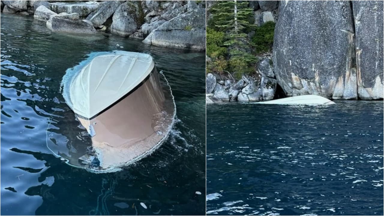Tragedia en Lake Tahoe: Una tormenta súbita volcó un bote y murieron seis personas
