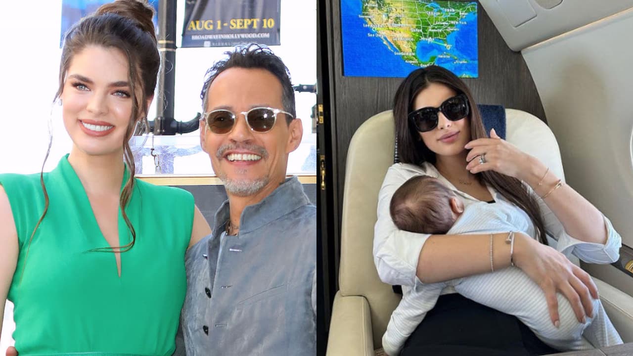 Marc Anthony y Nadia Ferreira habrían bautizado a su bebé en México