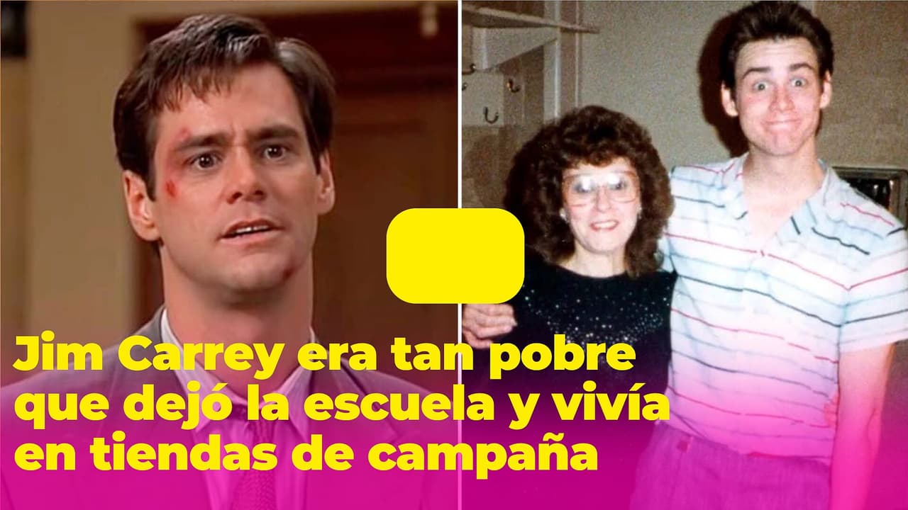 Jim Carrey perdió su casa y lavaba baños para vivir: sus padres lo llevaron a la ruina