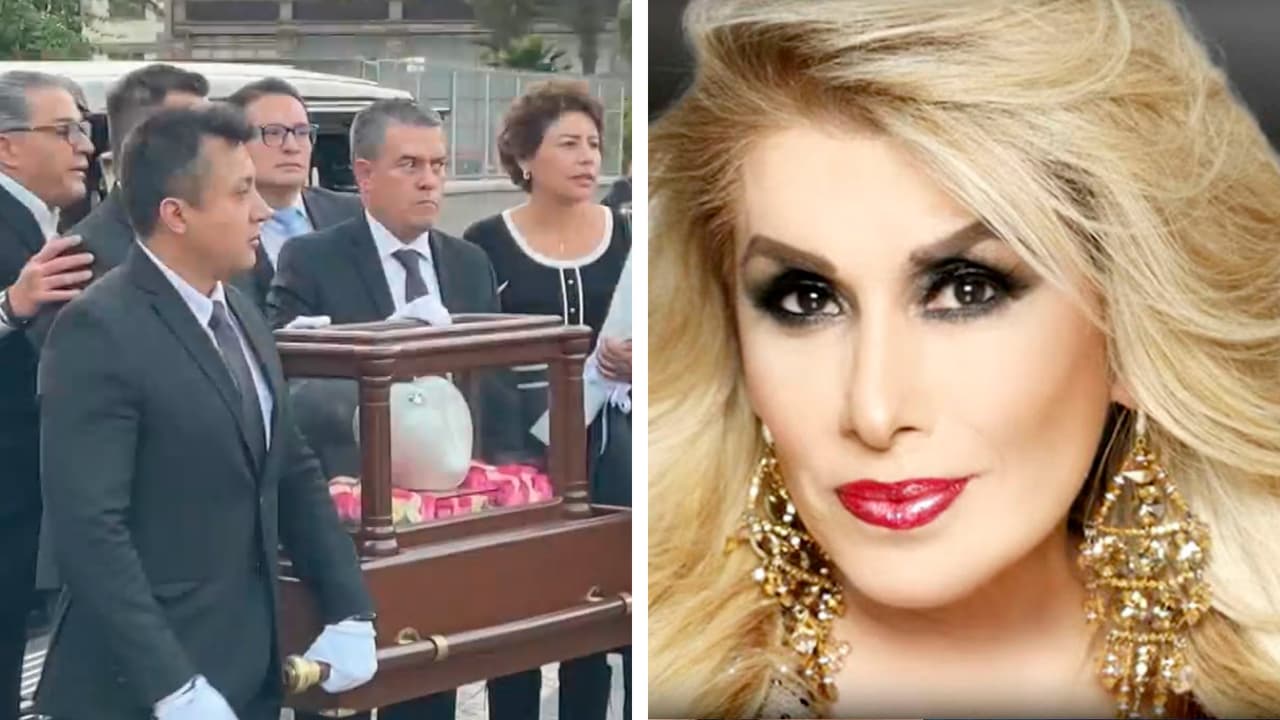 Romina, hija de Dulce, le da el último adiós a su madre en la Basílica de Guadalupe