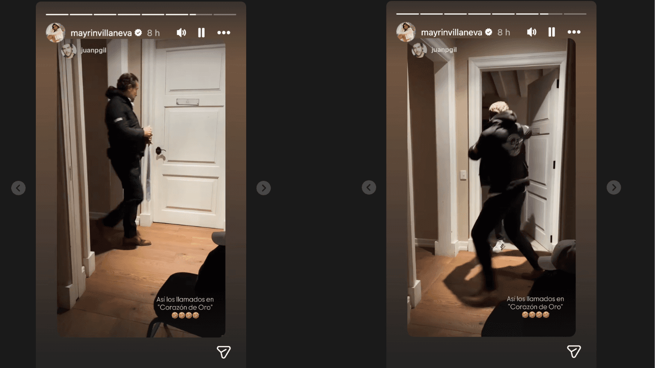 Mayrín Villanueva se ríe a carcajadas por broma a Gabriel Soto en ‘Corazón de Oro’; actor se lleva tremendo susto