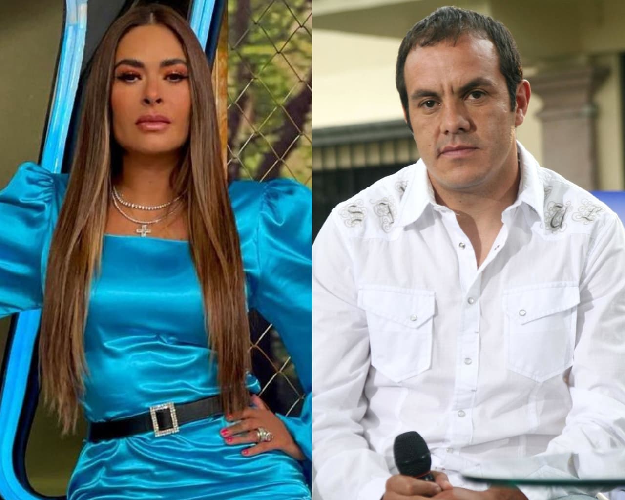 La conductora bromeó en Netas Divinas sobre su pasada relación con el exfutbolista.