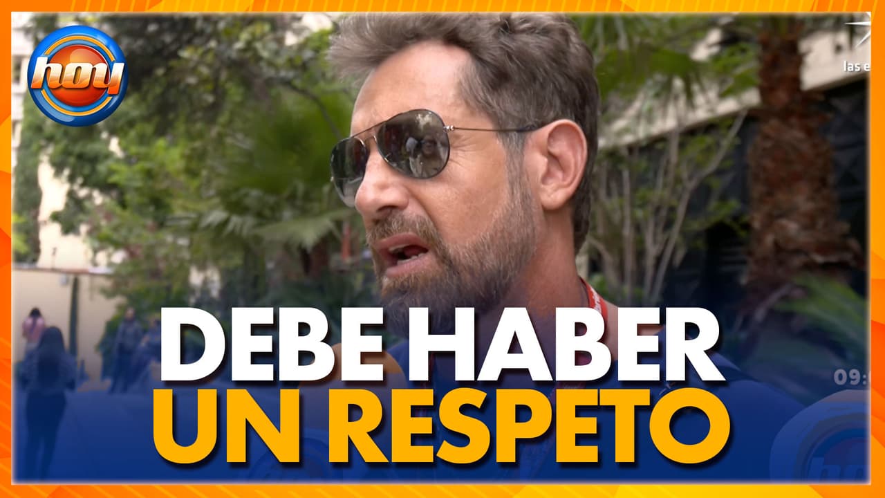 Gabriel Soto desconoce problemas de Irina Baeva y se enfoca en su pleito legal con Laura Bozzo