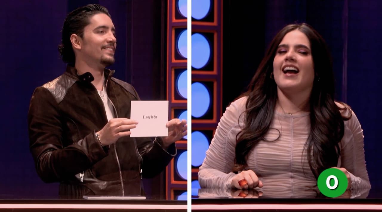 Camila Fernández revela qué dibujo animado sería su hermano Alex en la trivia de Juego de Voces 2026