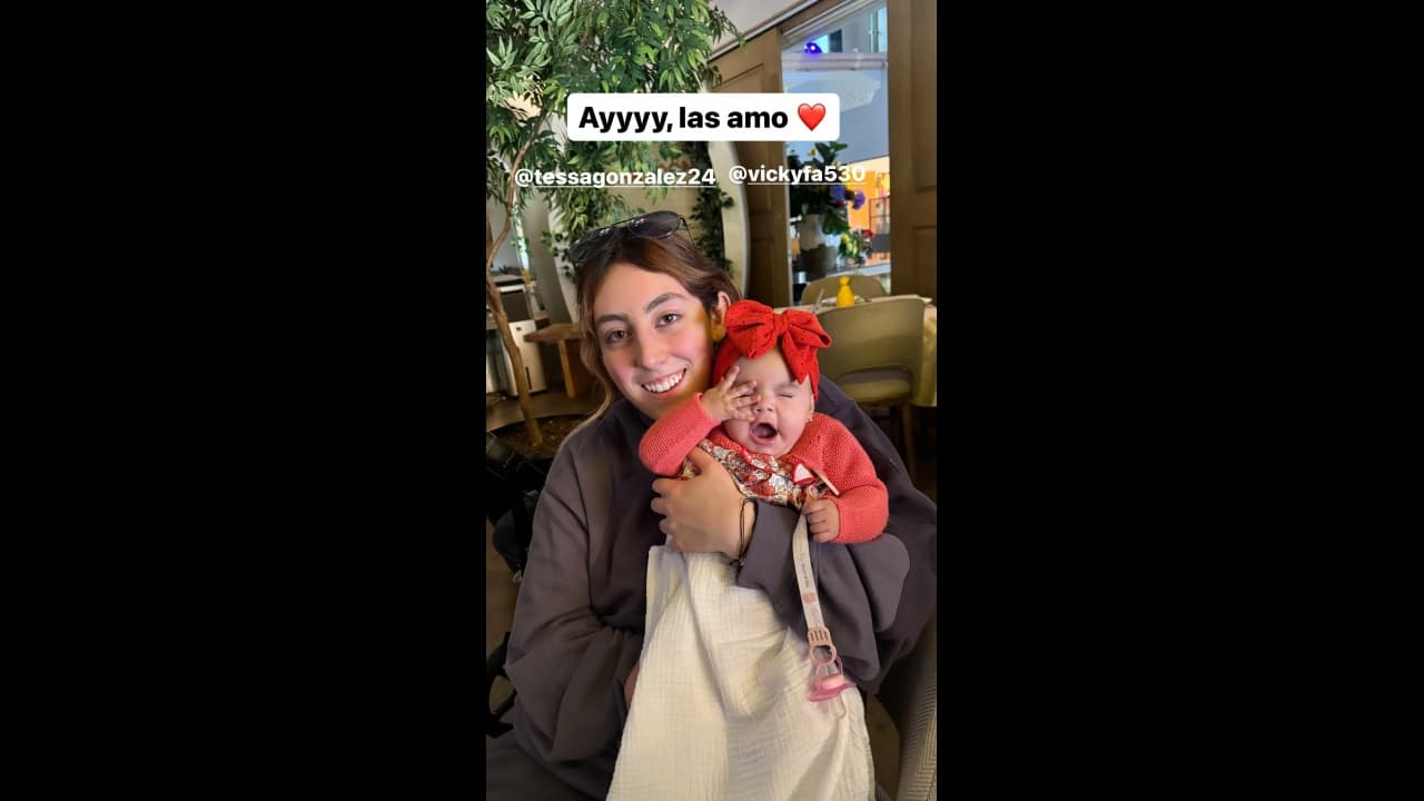 Hija de Vicky Ruffo protagoniza tierna foto con bebé de José Eduardo