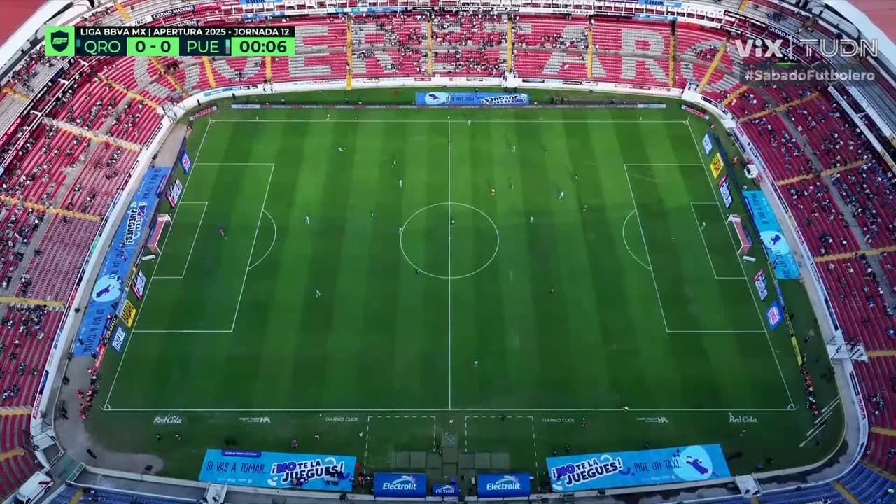 ¡Inicia la transmisión! Querétaro vs Puebla, en directo aquí