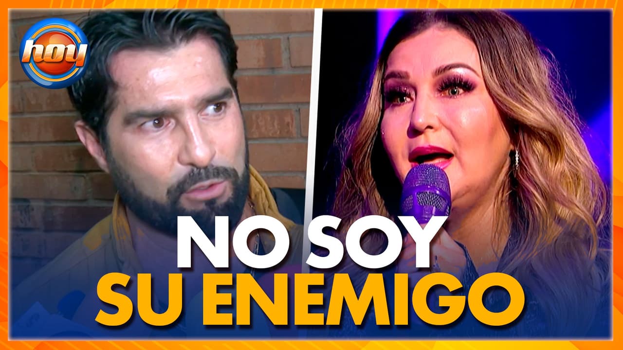 Arturo Carmona RESPONDE a Alicia Villarreal por supuestamente hablar mal de ella