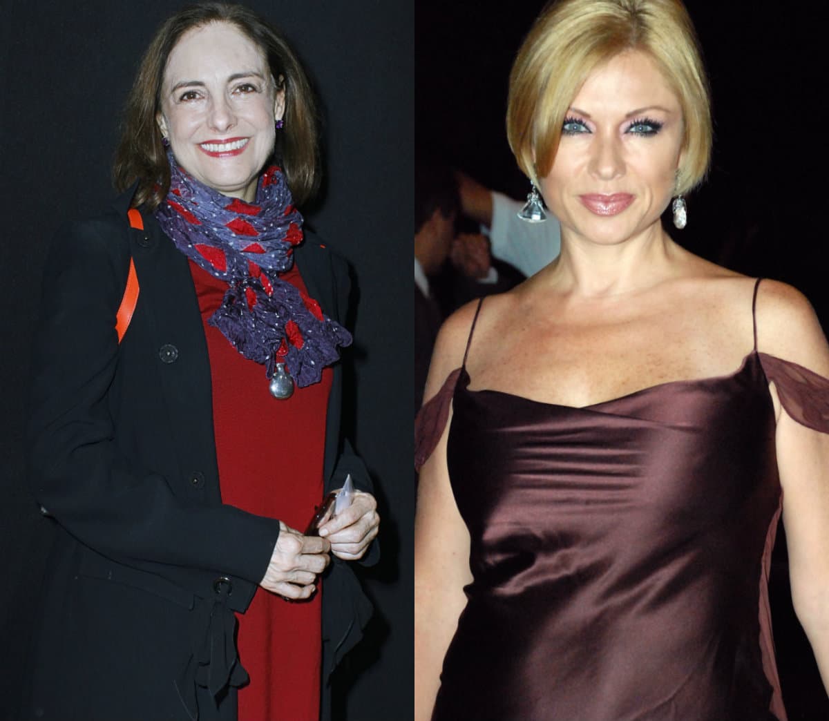 Diana Bracho, bajo la caracterización de ‘Evangelina’, le hizo la vida imposible a ‘Cecilia’ (Daniela Castro) en ‘Cadenas de Amargura’, telenovela que en 2008 regresó a la barra de programación de Televisa con una nueva versión llamada ‘En nombre del amor’, producción en la que Leticia Calderón interpretó a la famosa villana.