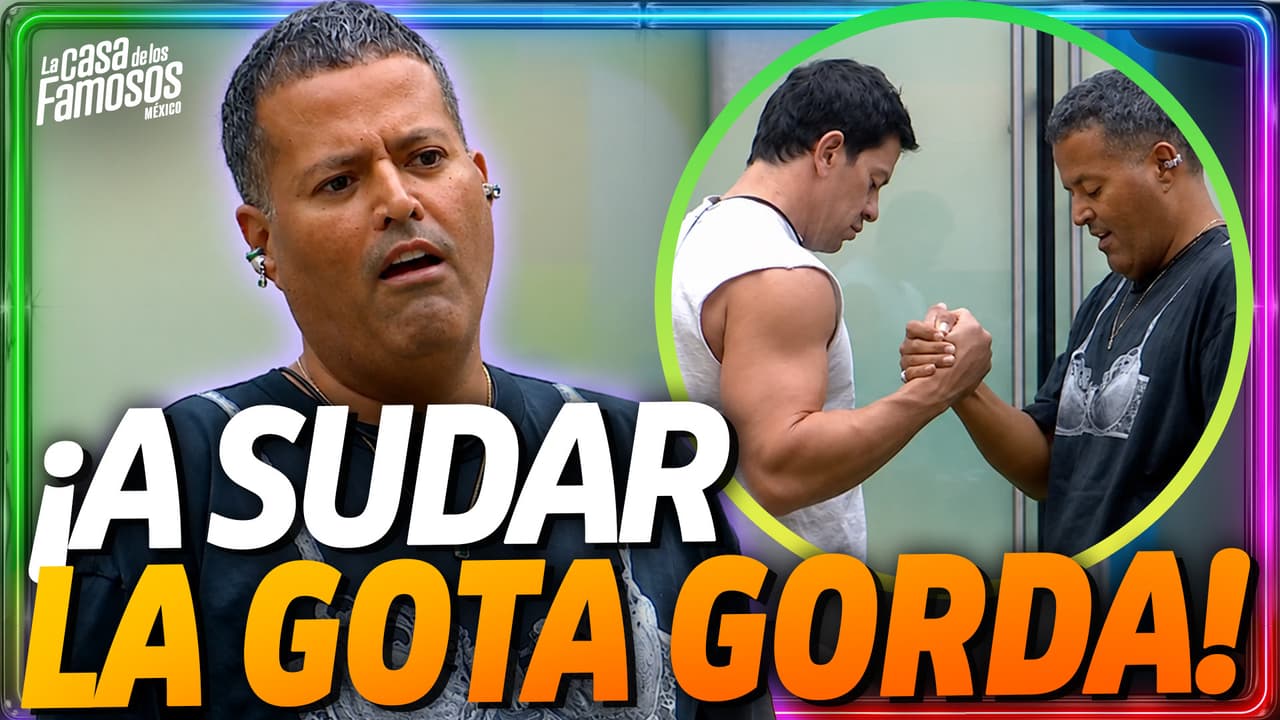 ¡Yahir hace SUFRIR a Aldo con una exigente RUTINA de EJERCICIO!