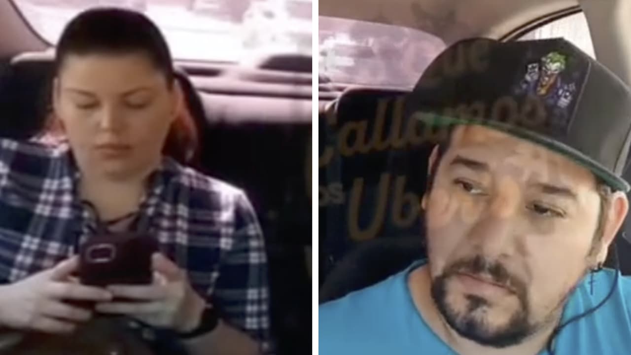 Taxista olvida que traía pasajera en su coche y se va a su casa: el viral se hizo viral